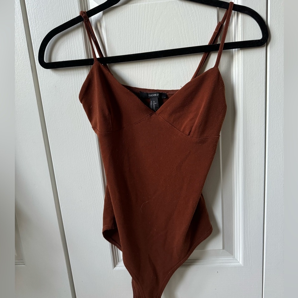 Forever21 Rust Bodysuit
